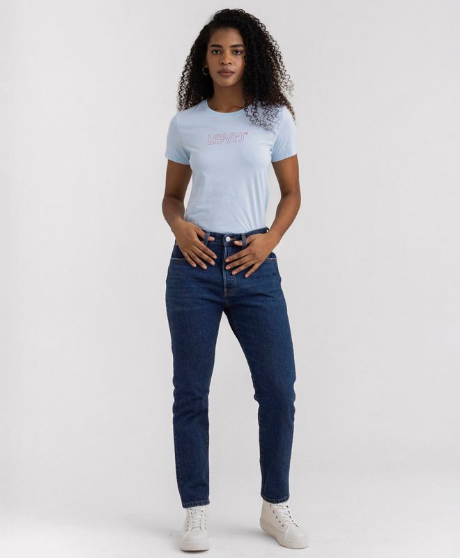 Jean Levi's® 501® Crop Para Mujer