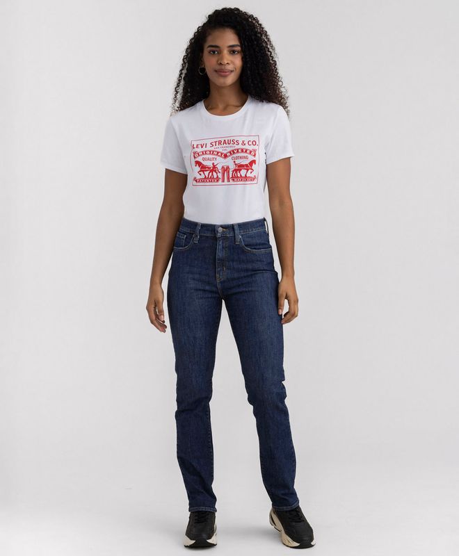 Jean Levi's® 724 High Rise Straight Para Mujer