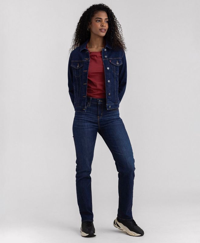 Jean Levi's® 724 High Rise Straight Para Mujer