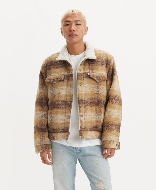 Levi's® Chaqueta Trucker Sherpa Para Hombre