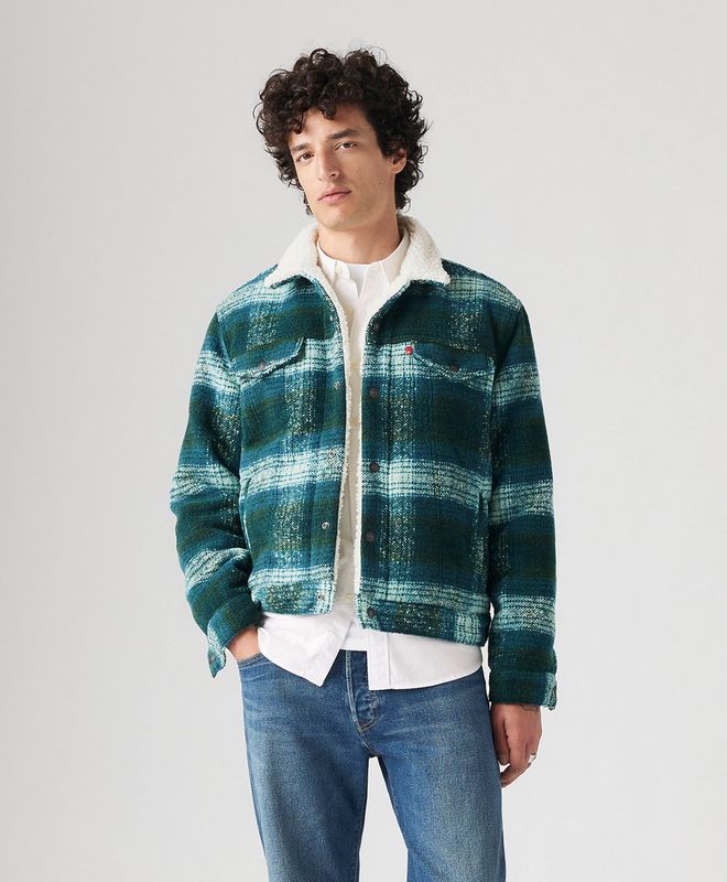 Levi's® Chaqueta Trucker Sherpa Para Hombre