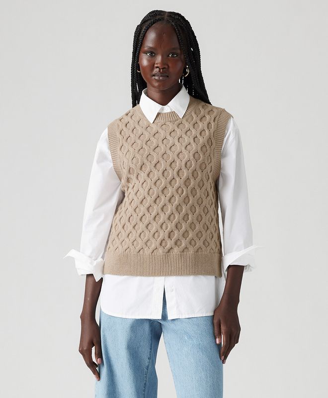 Chaleco Levi's® Bluebell cable vest para Mujer