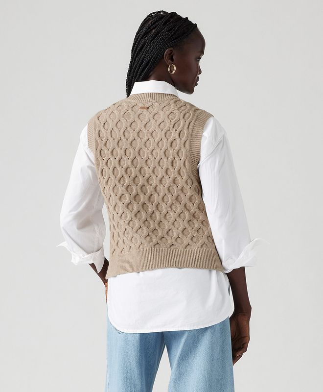 Chaleco Levi's® Bluebell cable vest para Mujer