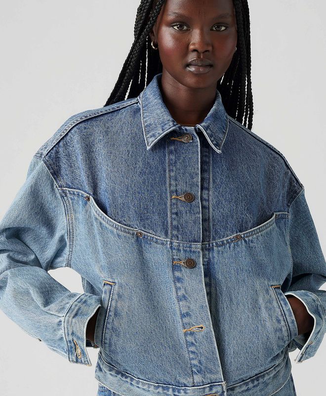 Chaqueta Levi's® Shrunken 90s para Mujer