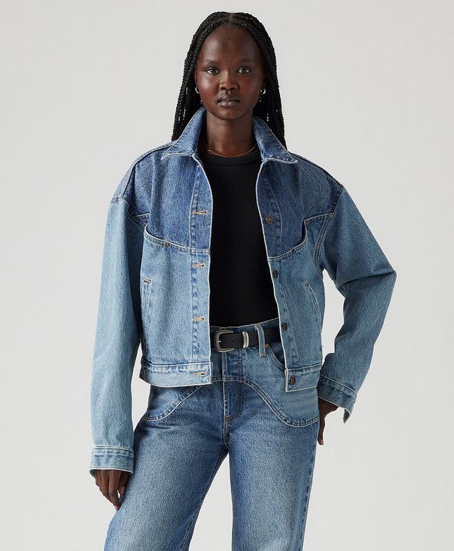 Chaqueta Levi's® Shrunken 90s para Mujer