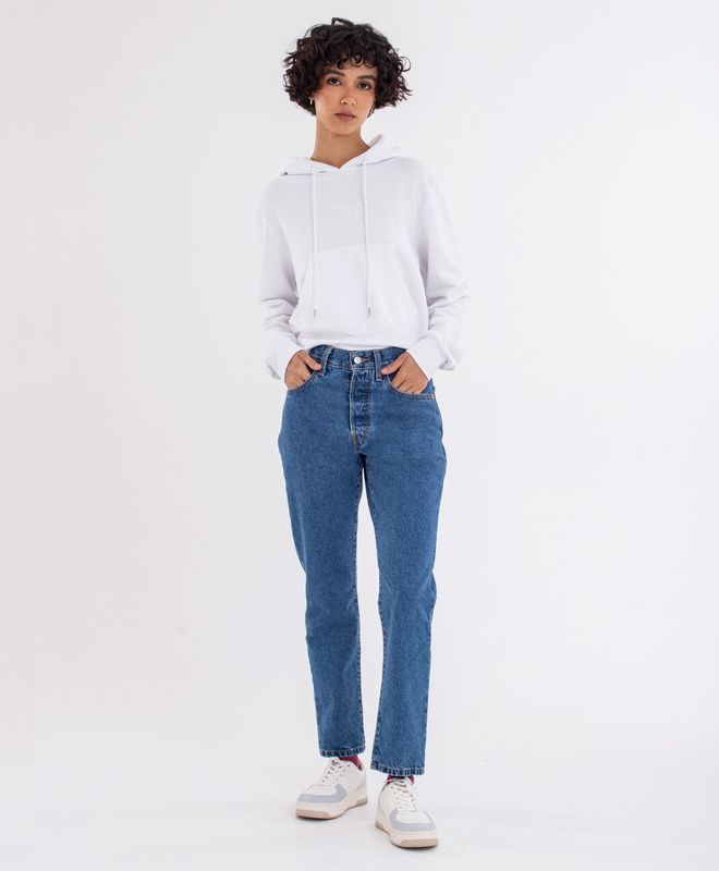 Jean Levi's® 501® Crop para Mujer