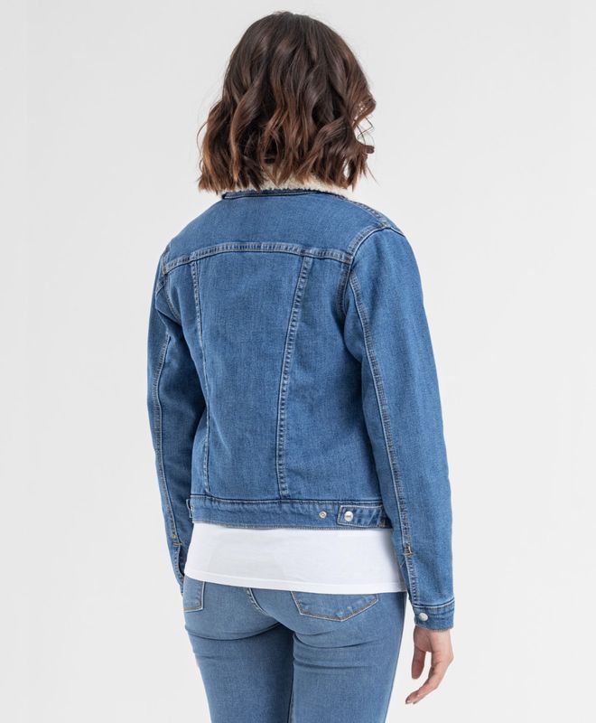Chaqueta Levi's® Sherpa Trucker para Mujer