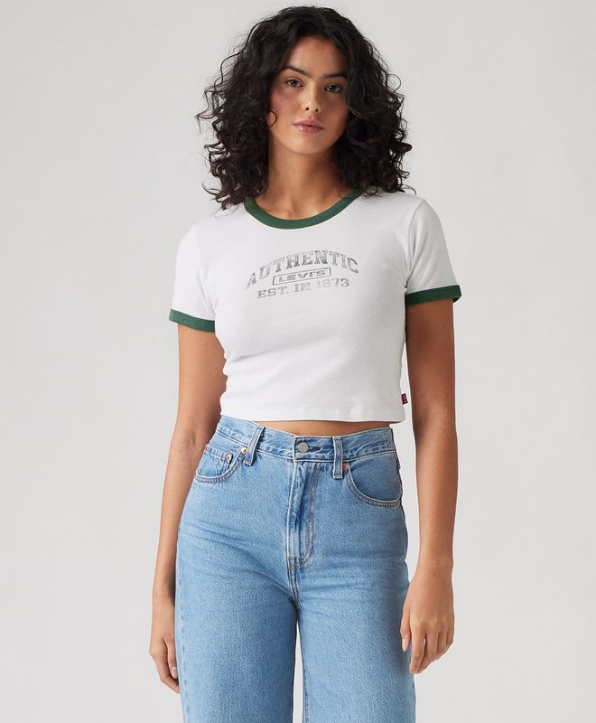 Camiseta Graphic Mini Ringer Levi's® para Mujer