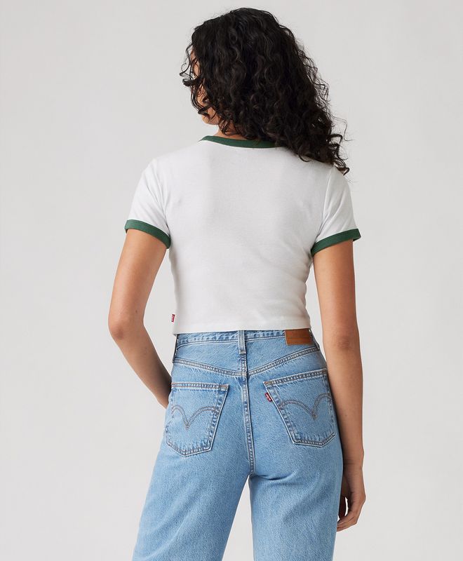 Camiseta Graphic Mini Ringer Levi's® para Mujer