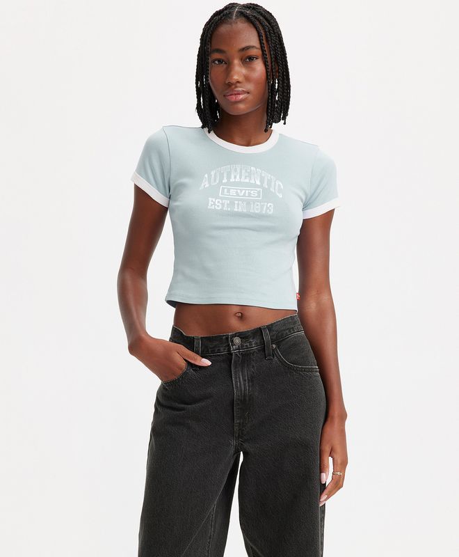 Camiseta Graphic Mini Ringer Levi's® para Mujer