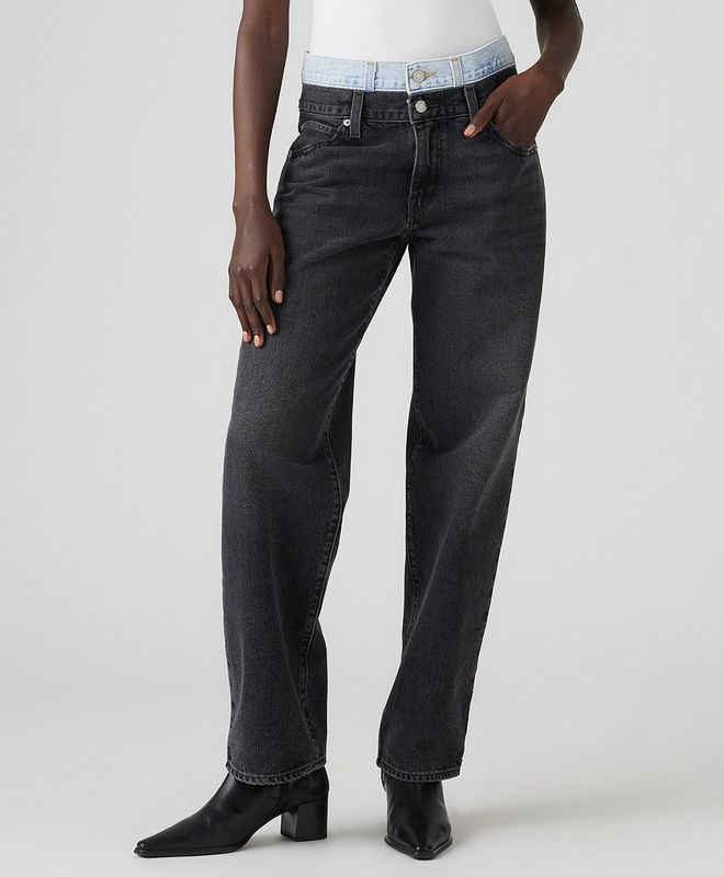 Jean '94 Baggy Mashup Para Mujer