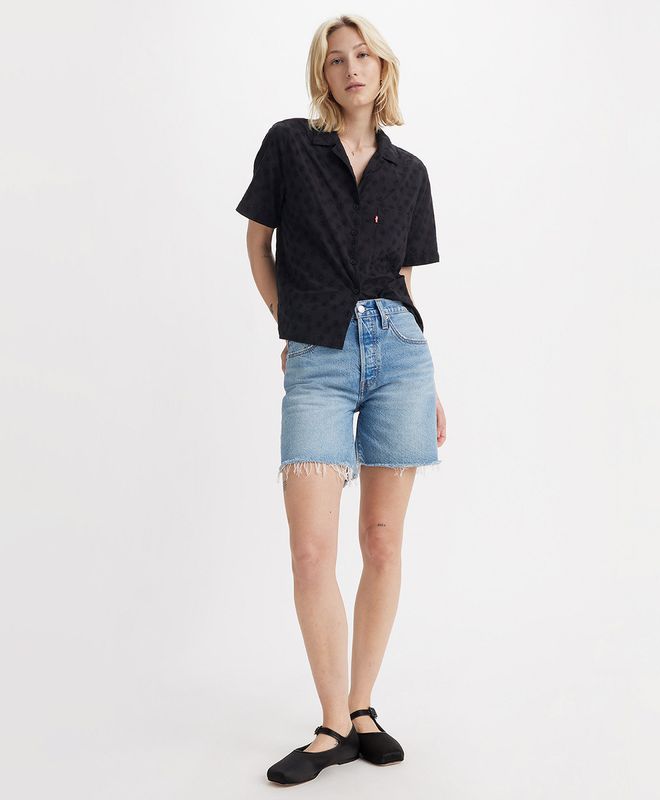 Shorts 501® Mid Thigh Short Lw Para Mujer