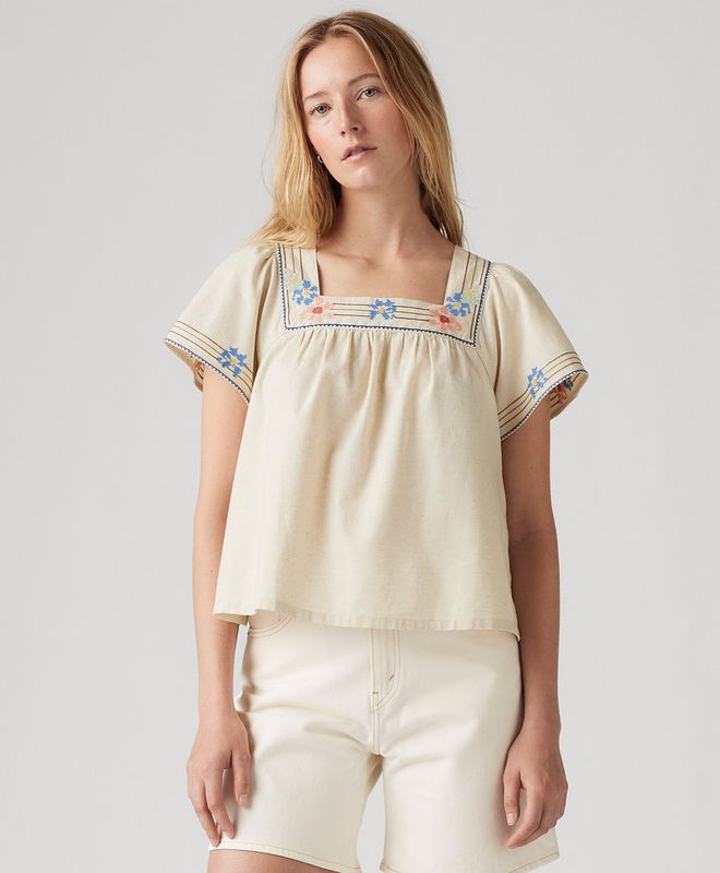 Blusa Ambre Babydoll Tank Para Mujer