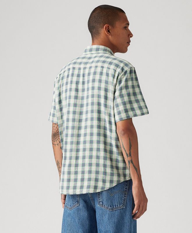 Camisa Manga Corta SS Authentic Button Down Para Hombre