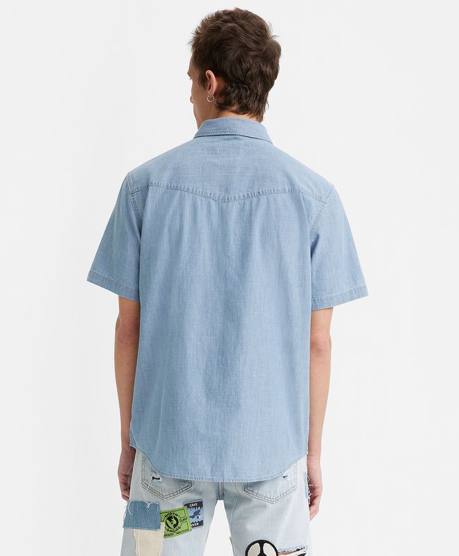 Camisa Manga Corta SS Relaxed Fit Western Para Hombre