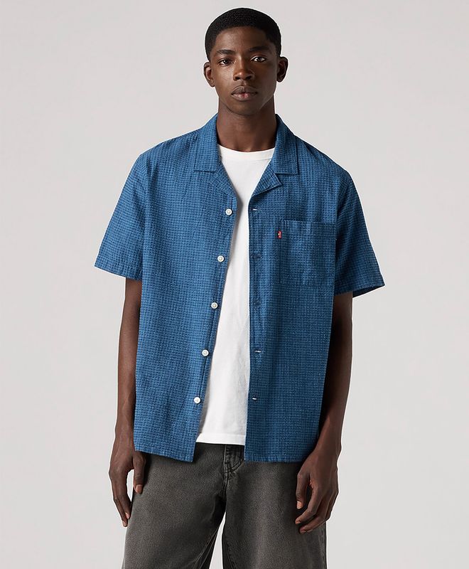 Camisa Manga Corta The Sunset Camp Shirt Para Hombre
