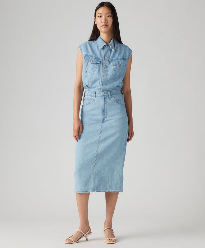 Vestido Iconic Sleeveless Dress Para Mujer