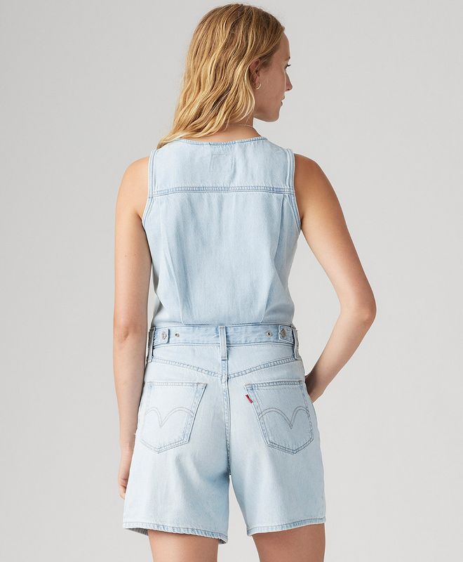 Vestido Vest Romper Para Mujer