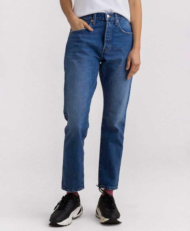 Jean Levi's® 501® Crop Para Mujer
