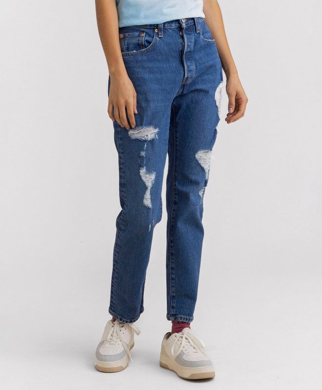 Jean Levi's® 501® Crop Para Mujer