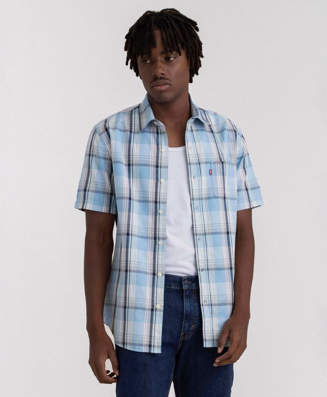 Camisa One Pocket Para Hombre