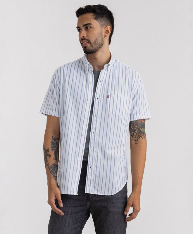 Camisa One Pocket Para Hombre