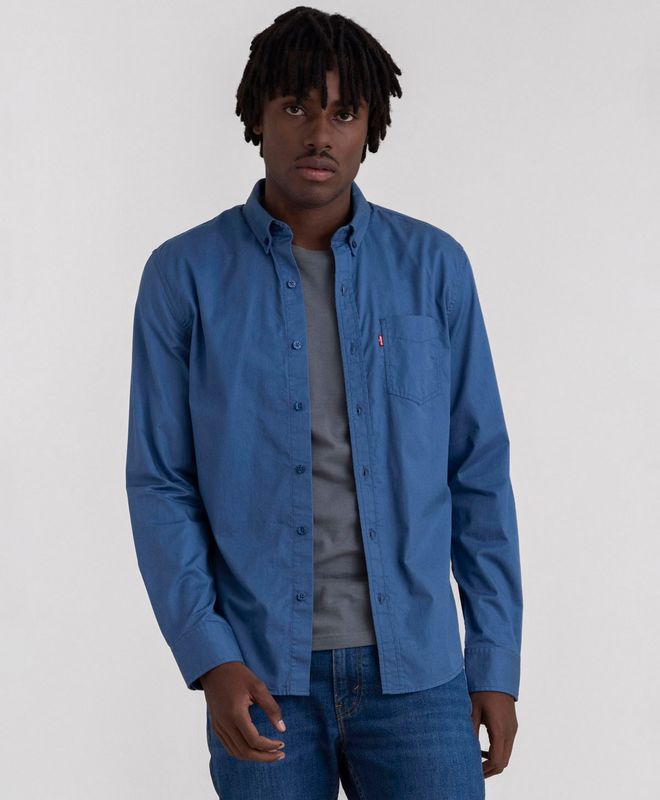 Camisa One Pocket Para Hombre