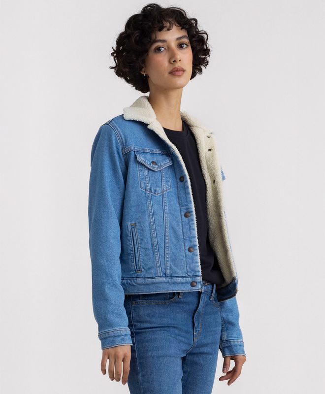 Chaqueta Levi's® Sherpa Trucker Para Mujer