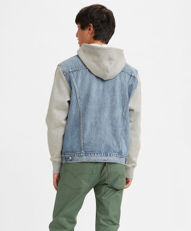 Hybrid Hoodie V Trucker Para Hombre