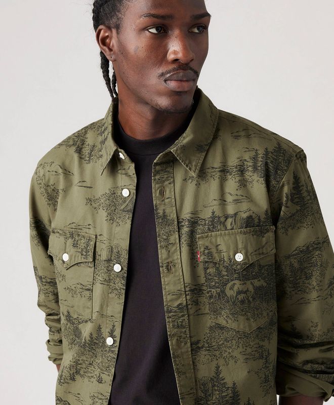 Levi's® Camisa Western Para Hombre