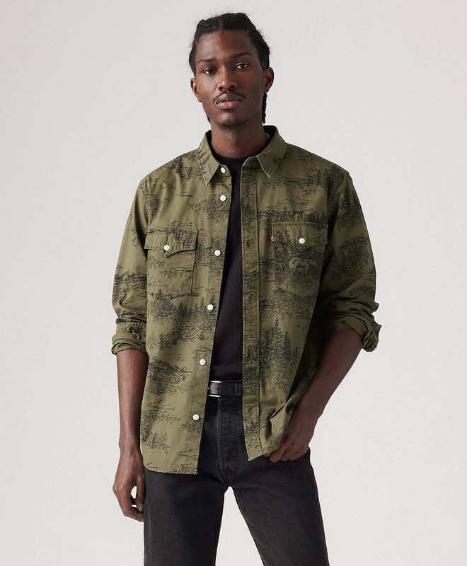 Levi's® Camisa Western Para Hombre