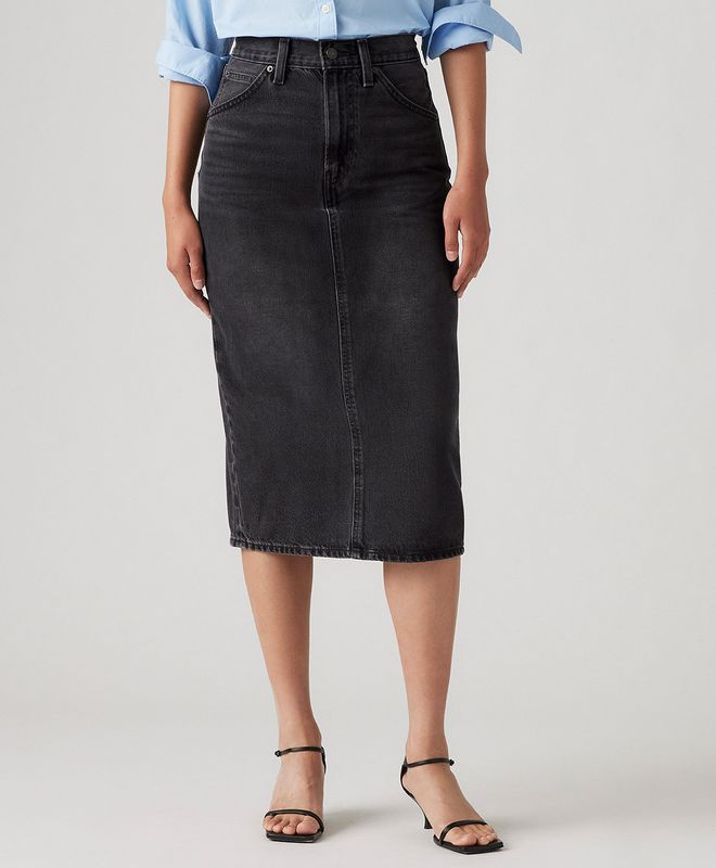 Falda Levi's® hr back slit skirt para Mujer
