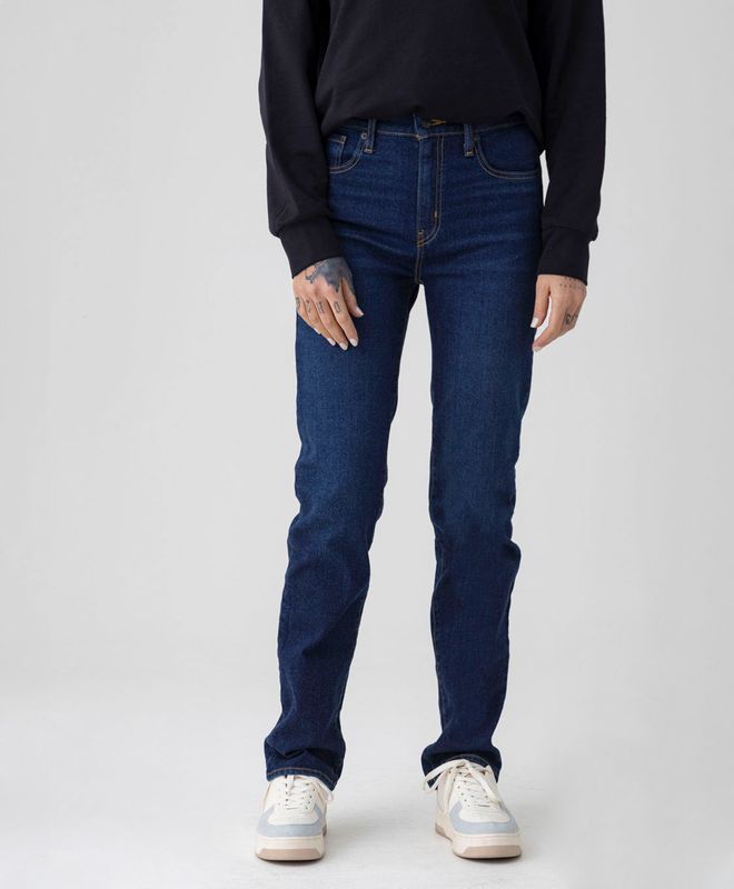 Jean Levi's® 724 High Rise Straight para Mujer