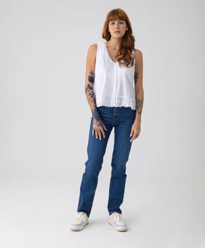 Jean Levi's® 724 High Rise Straight para Mujer