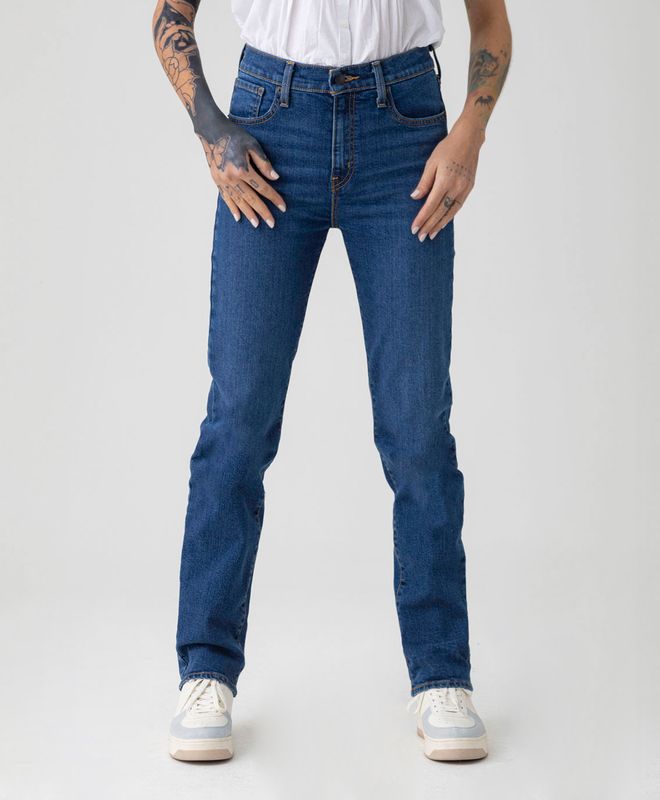 Jean Levi's® 724 High Rise Straight para Mujer