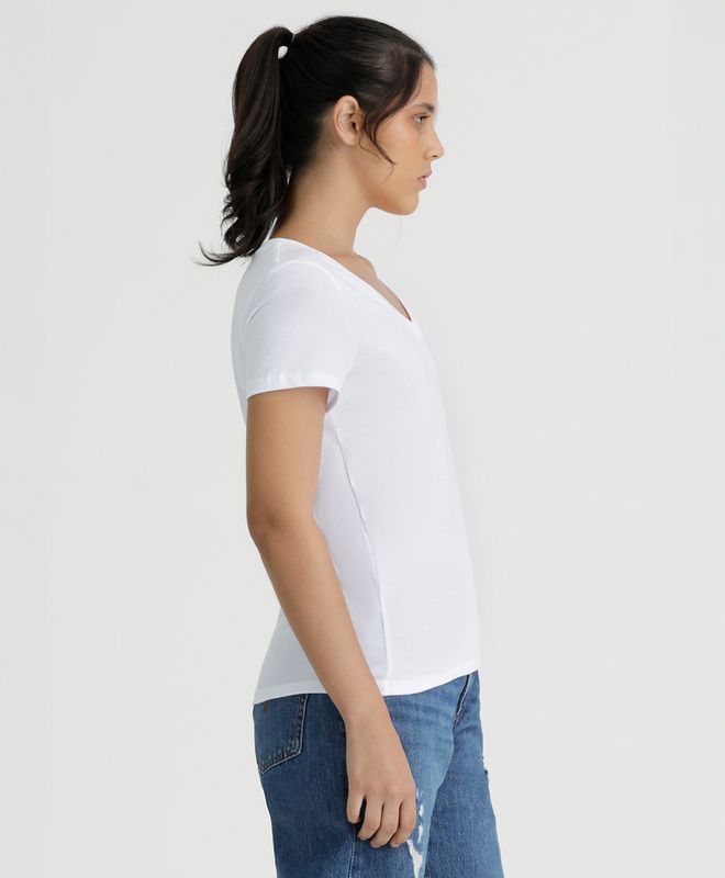 Camiseta Levi's® Perfect V Neck para Mujer