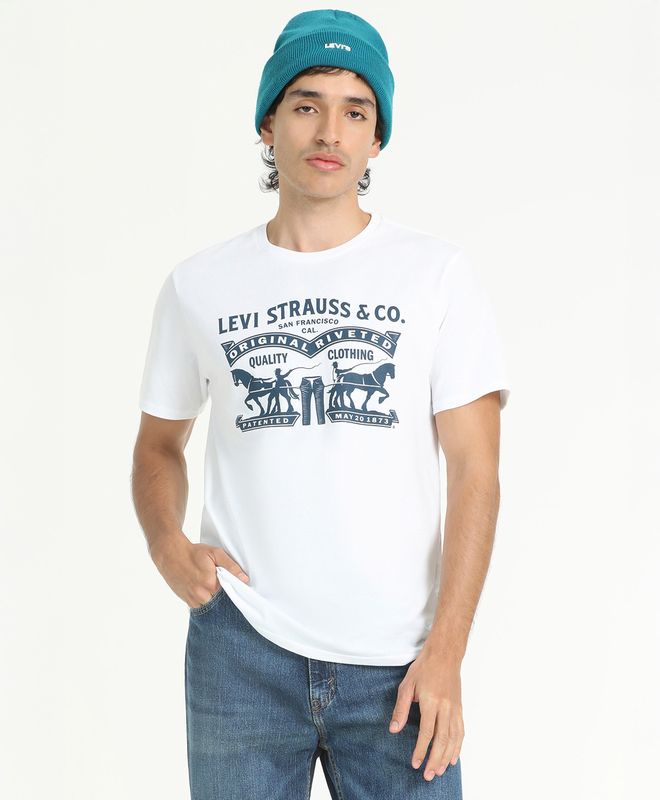 Camiseta Levi's® SS Graphic Tee MX para Hombre