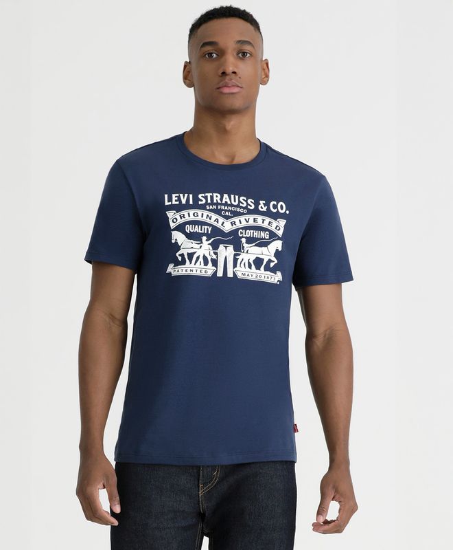 Camiseta Levi's® SS Graphic Tee MX para Hombre