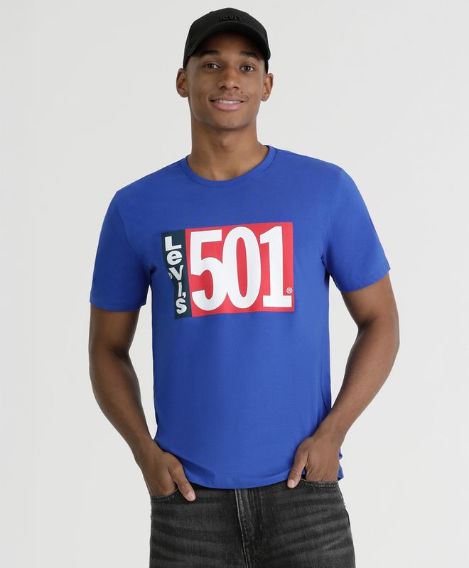 Camiseta Levi's® SS Graphic Tee MX para Hombre