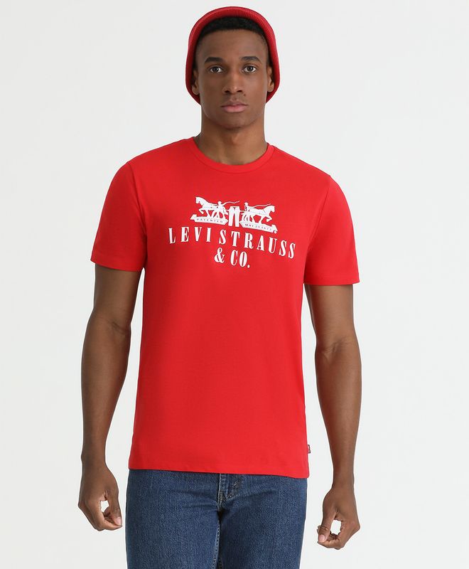 Camiseta Levi's® SS Graphic Tee MX para Hombre