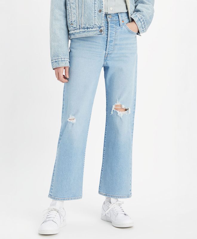 Jean Levi’s® Ribcage Straight Ankle para Mujer