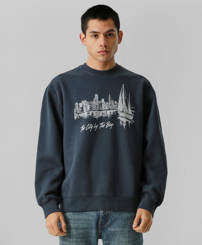 Buzo Levi’s® Relaxed graphic crew para Hombre