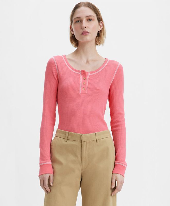 Camibuzo Levi’s® Henley para Mujer