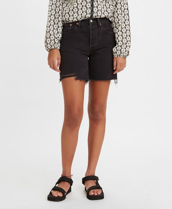 Shorts 501® Mid Thigh Short Lw Para Mujer