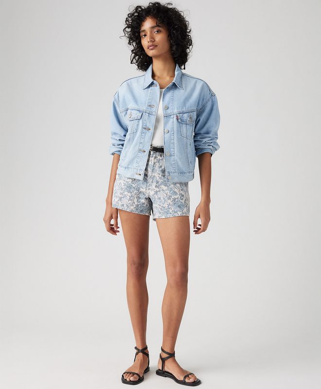 Shorts 80S Mom Short Para Mujer