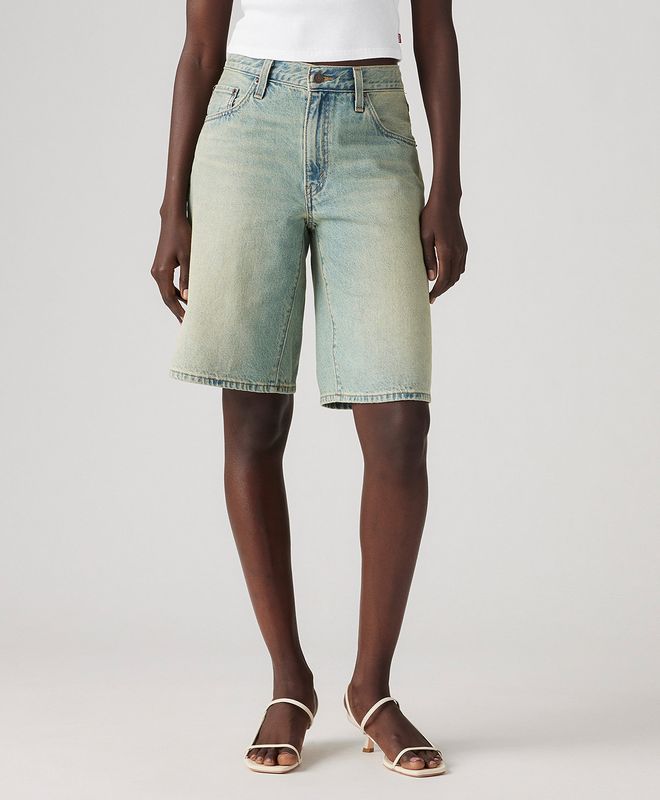 Shorts Baggy Dad Jort Para Mujer