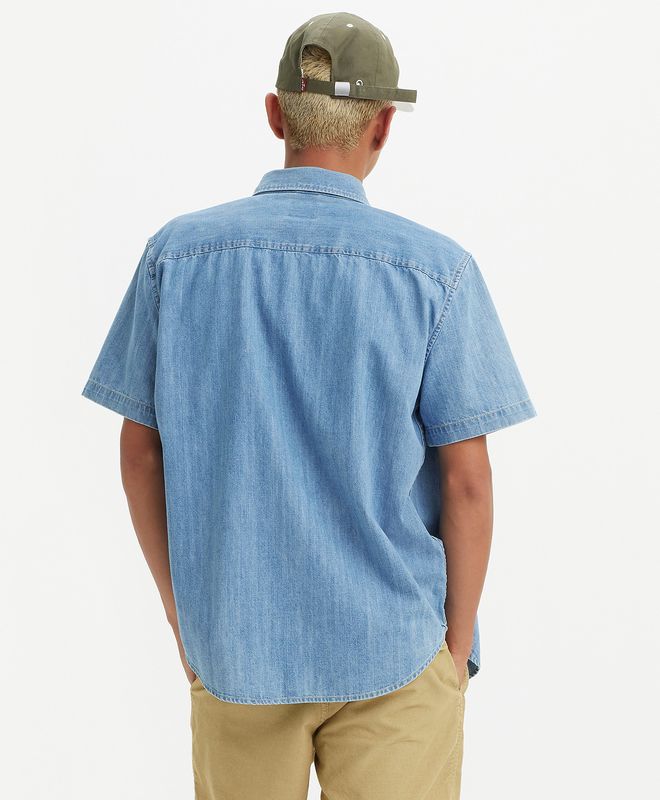 Camisa Manga Corta SS Authentic Button Down Para Hombre