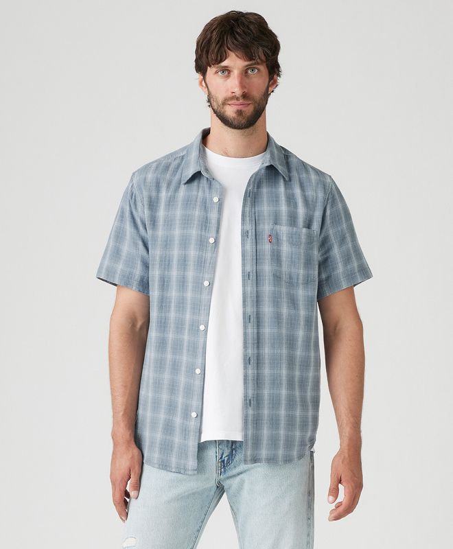 Camisa Manga Corta SS Classic 1 Pkt Standrd Para Hombre