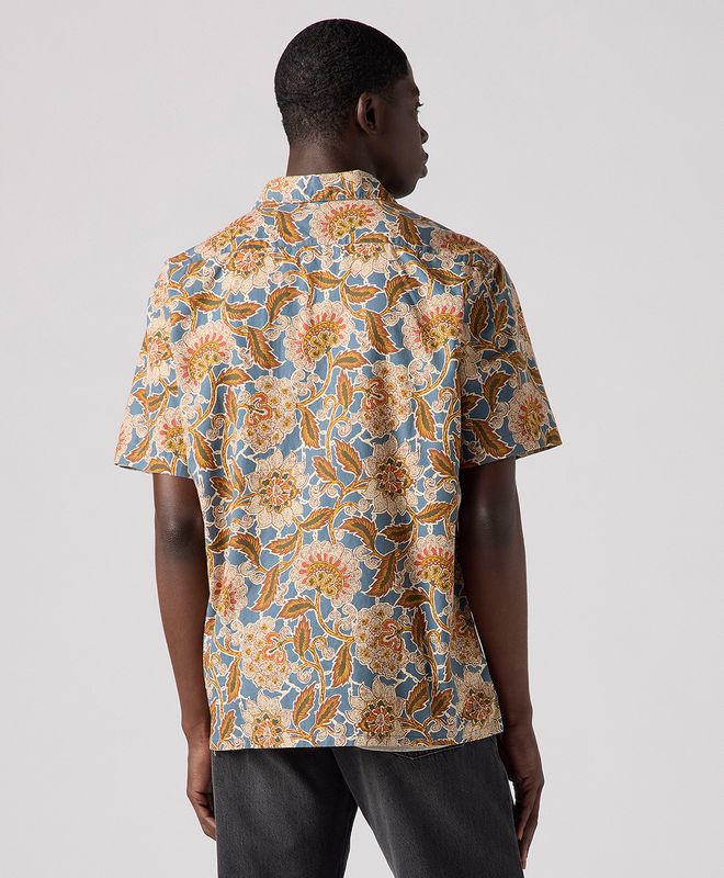 Camisa Manga Corta The Sunset Camp Shirt Para Hombre