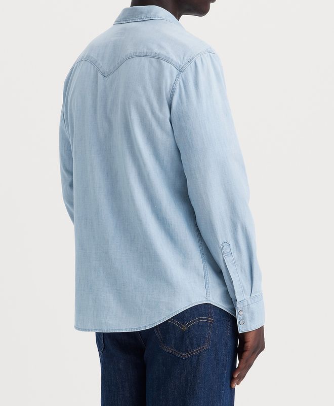 Camisa Manga Larga Barstow Western Standard Para Hombre